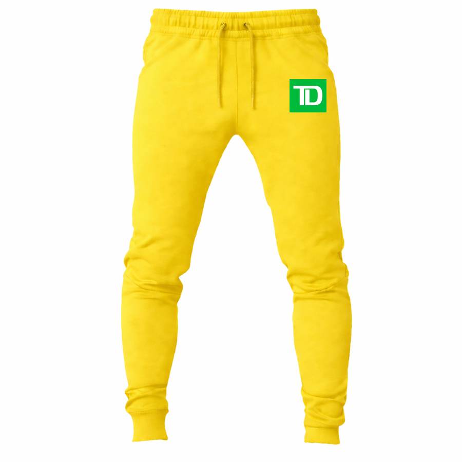 TD Bank joggers sweatpants - Yellow
