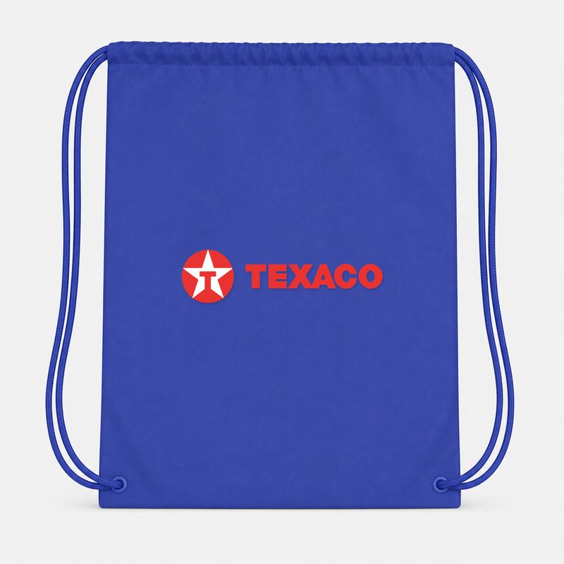 Texaco Drawstring Bag - Blue