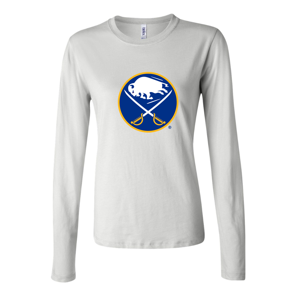 Women's Buffalo Sabres Long Sleeve T-Shirt - White