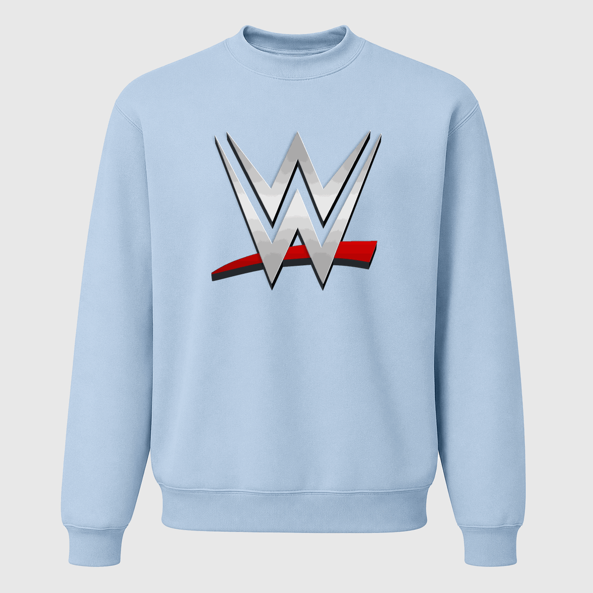 Men's WWE Crewneck Sweatshirt - Sky Blue
