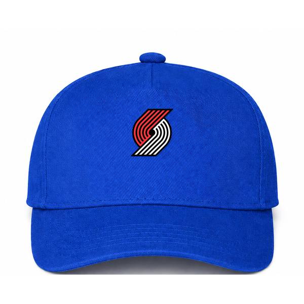 Portland Trail Blazers NBA Logo Blue Dad Baseball Cap Hat