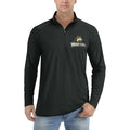 Wright State Raiders Logo quarter-zip athletic shirt in Black