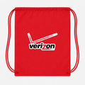 Verizon Wireless Drawstring Bag - Red