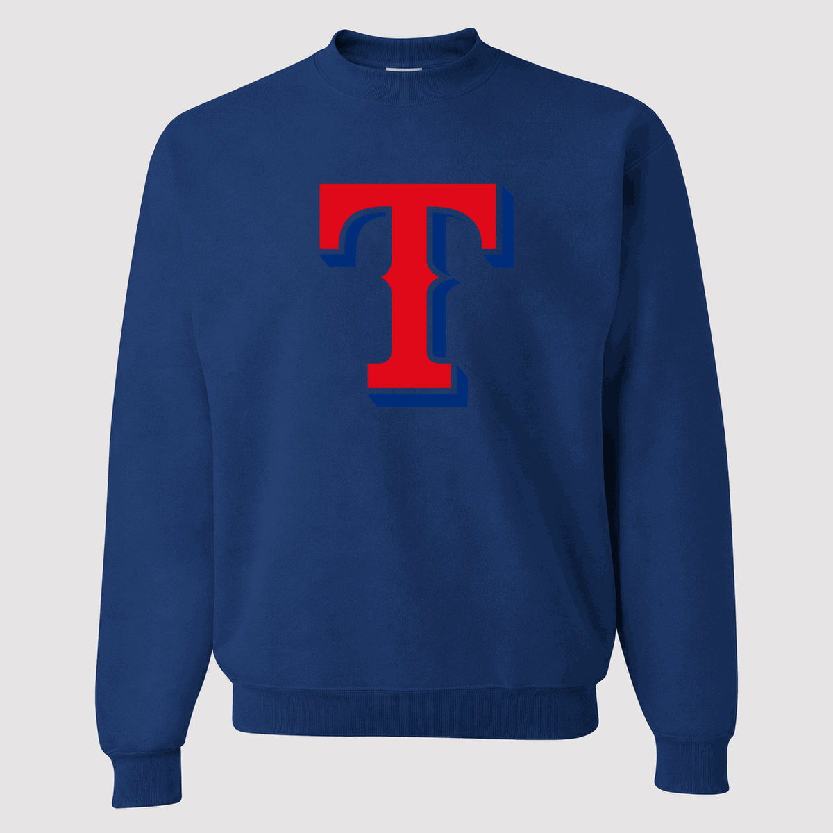 Men's Texas Rangers Crewneck Sweatshirt - Blue