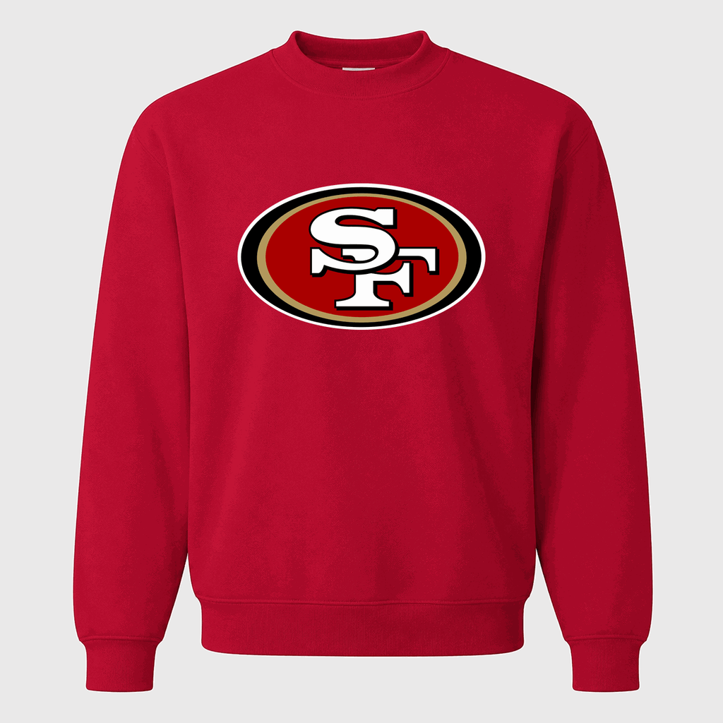 Men's San Francisco 49ers Crewneck Sweatshirt - Red