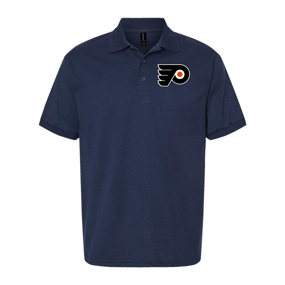 Men's Philadelphia Flyers Dry Blend Polo - Navy