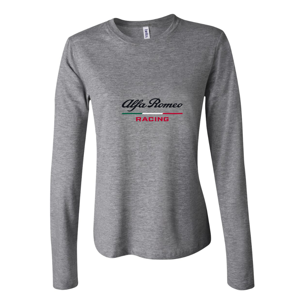 Women's Alfa Romeo Racing Long Sleeve T-Shirt - Gray