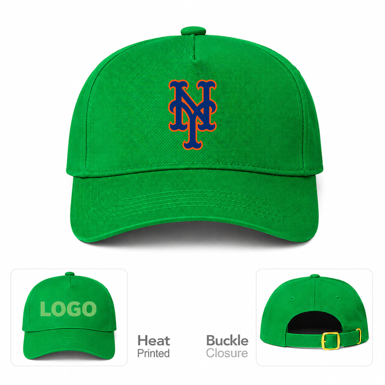 MLB New York Mets Baseball Cap Hat - Green