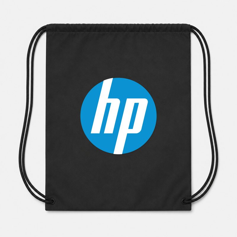 Hp Free Drawstring Bag - Black