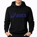 Men's Asics Pullover Hoodie - Black