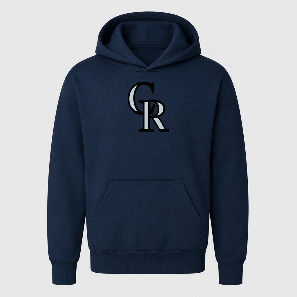 Youth Colorado Rockies Pullover Hoodie - Navy