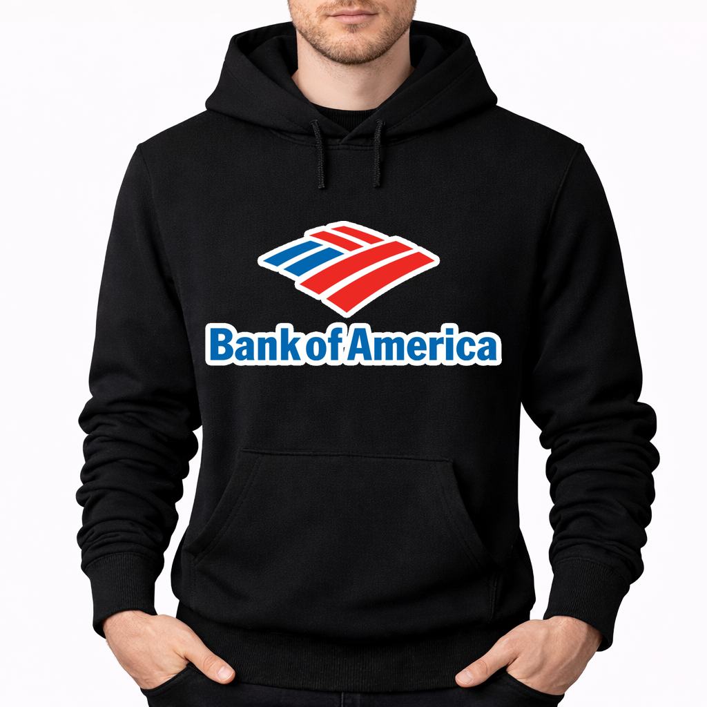 Men's Bank of America Pullover Hoodie - Black