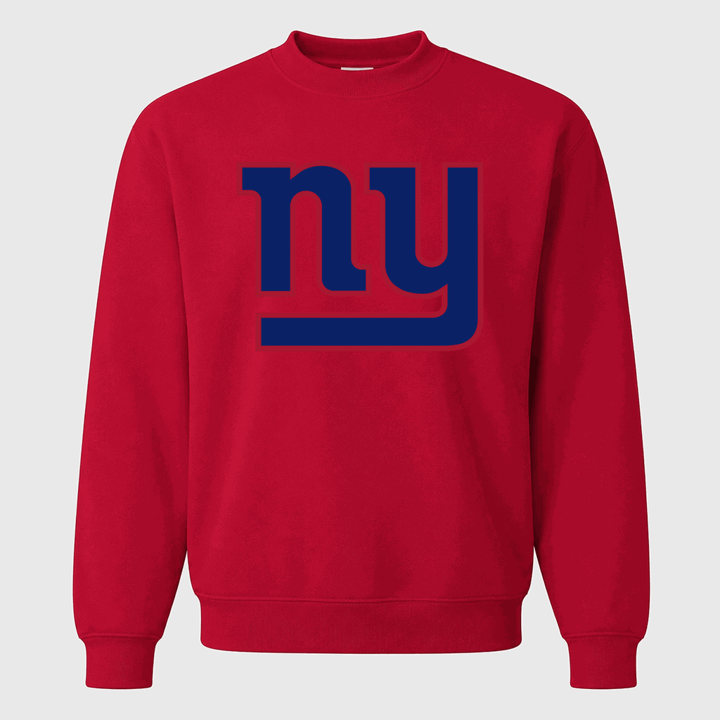 Men's New York Giants Crewneck Sweatshirt - Red