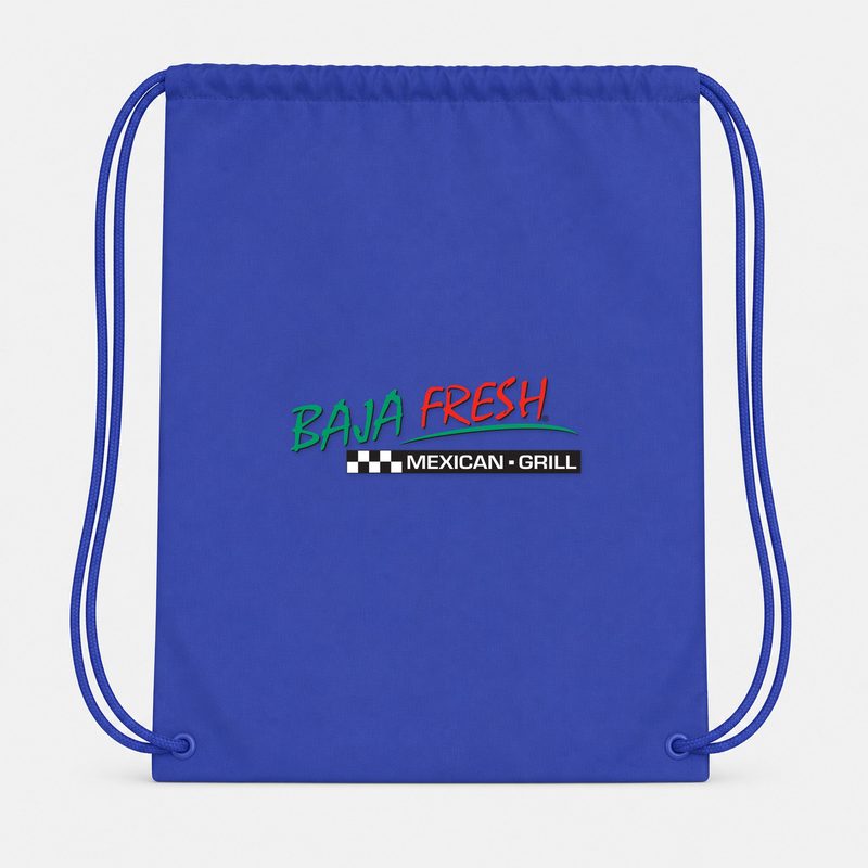 Baja Fresh Drawstring Bag - Blue