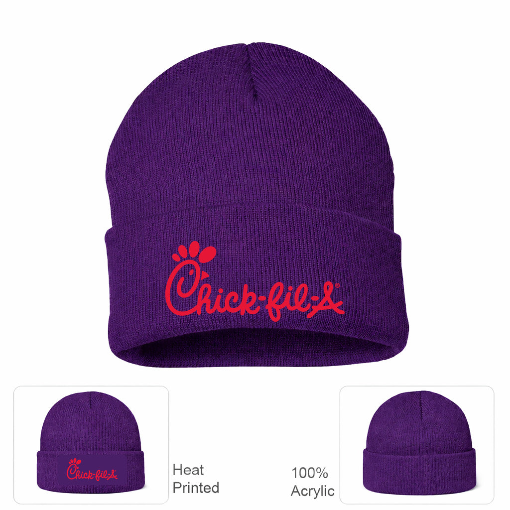 Chick-fil-A Beanie Hat - Purple