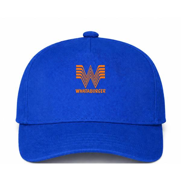 Whataburger Logo Blue Dad Baseball Cap Hat