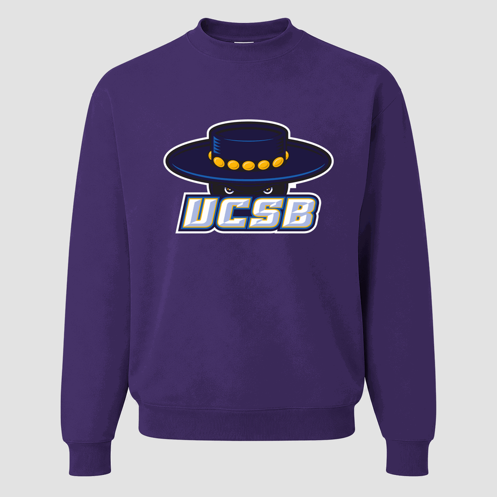 Men's UCSB Gauchos Crewneck Sweatshirt - Purple