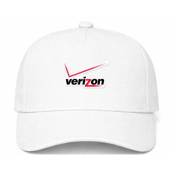 Verizon Wireless Logo White Dad Baseball Cap Hat
