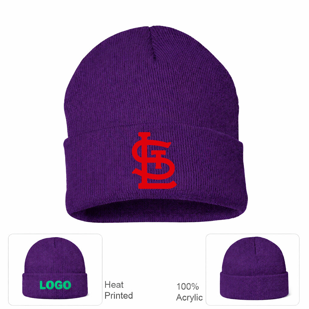 MLB St. Louis Cardinals Beanie Hat - Purple
