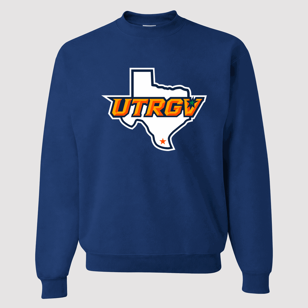 Men's UTRGV Vaqueros Crewneck Sweatshirt - Blue