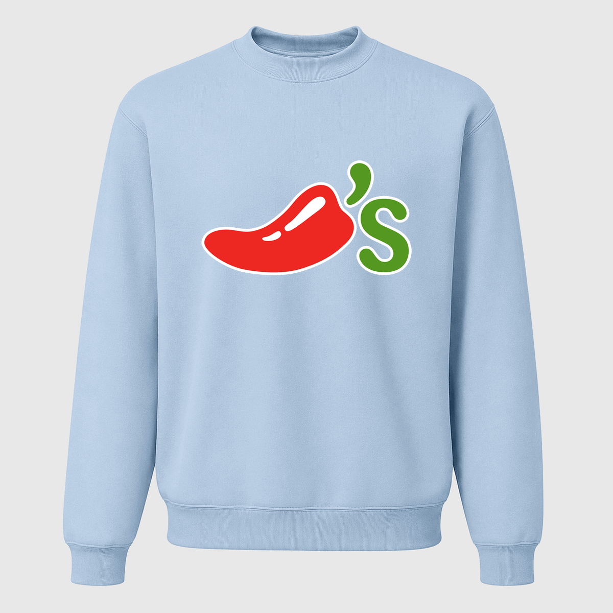 Men's Chili's Crewneck Sweatshirt - Sky Blue