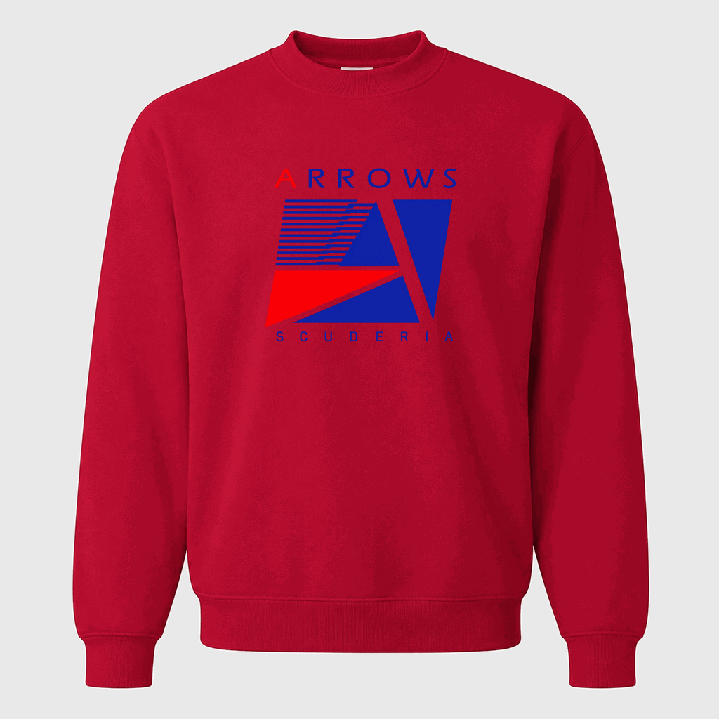 Men's Arrows F1 Team Crewneck Sweatshirt - Red
