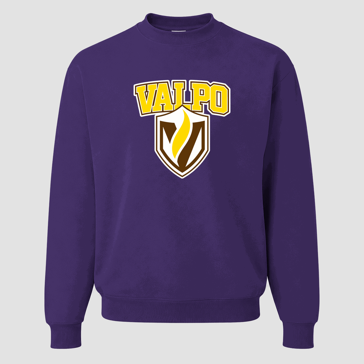 Men's Valparaiso Crusaders Crewneck Sweatshirt - Purple