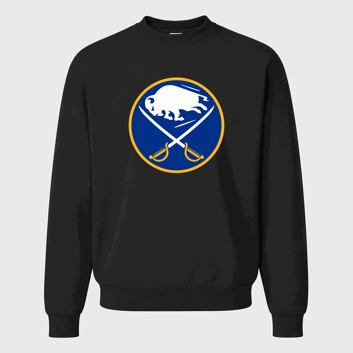 Men's Buffalo Sabres Crewneck Sweatshirt - Black