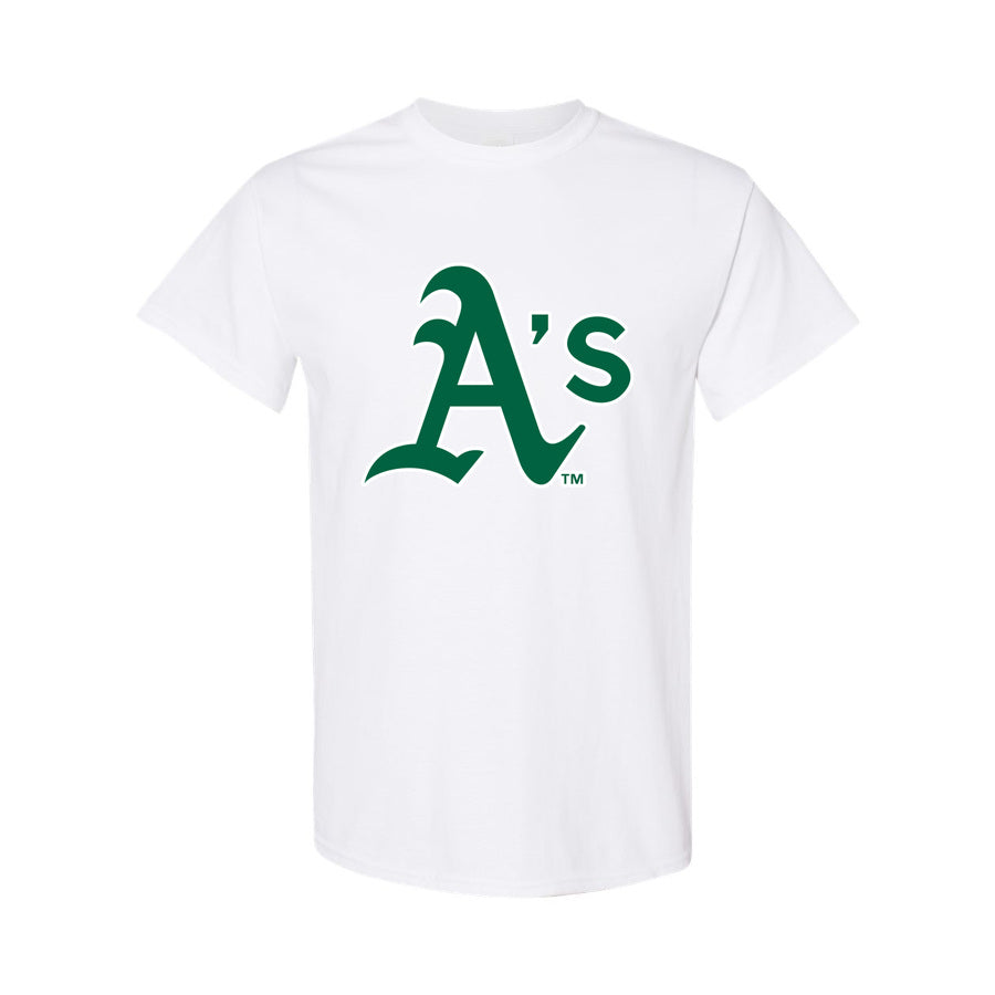 Men's Oakland Athletics Cotton T-Shirt - White