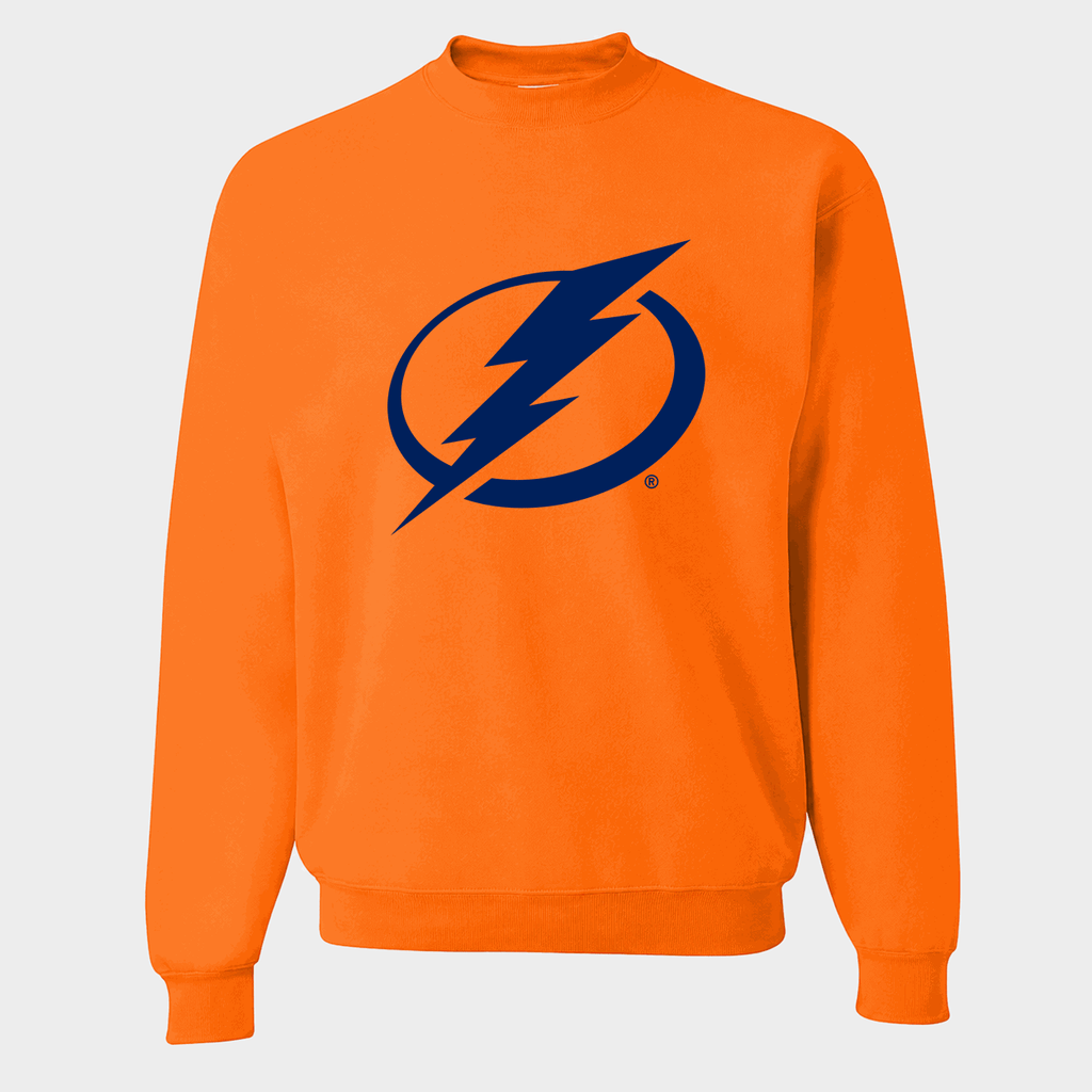 Men's Tampa Bay Lightning Crewneck Sweatshirt - Orange