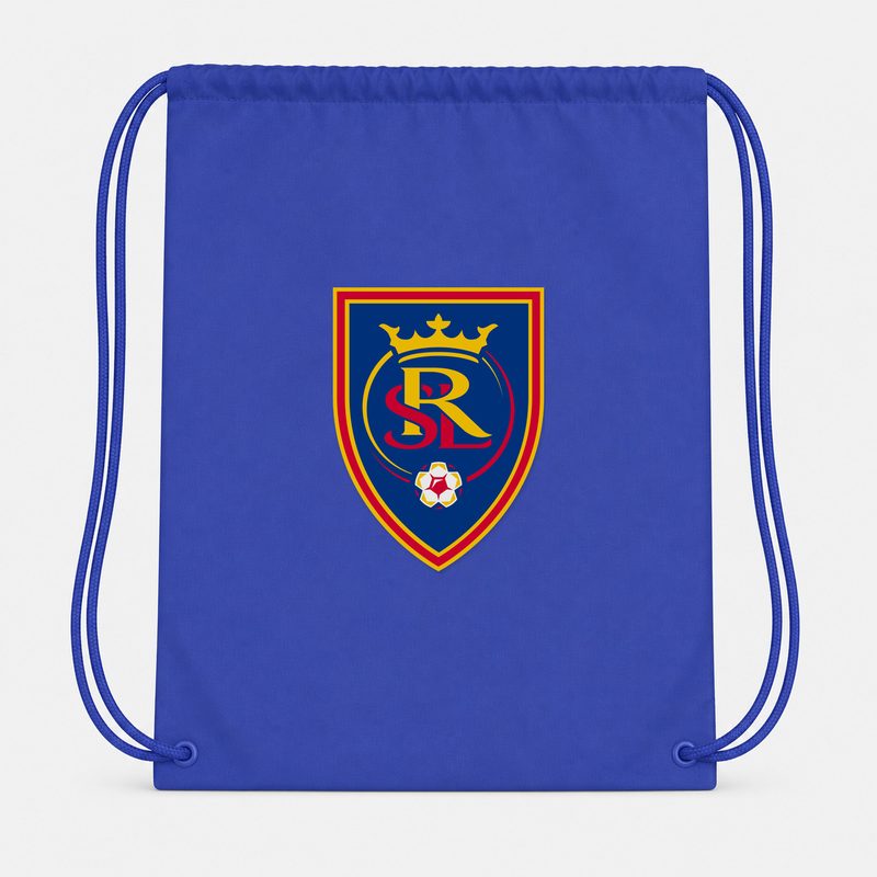 Real Salt Lake Soccer Drawstring Bag - Blue