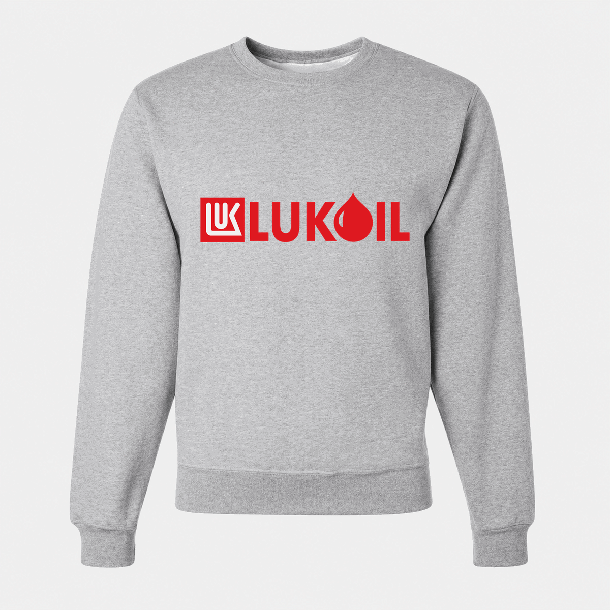 Men's Lukoil Crewneck Sweatshirt - Gray