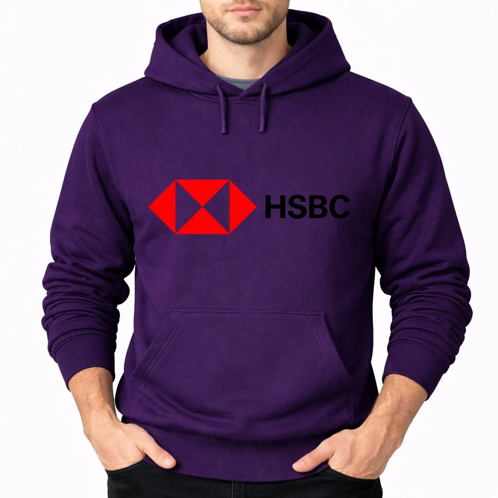 Men's Hsbc Pullover Hoodie - Purple