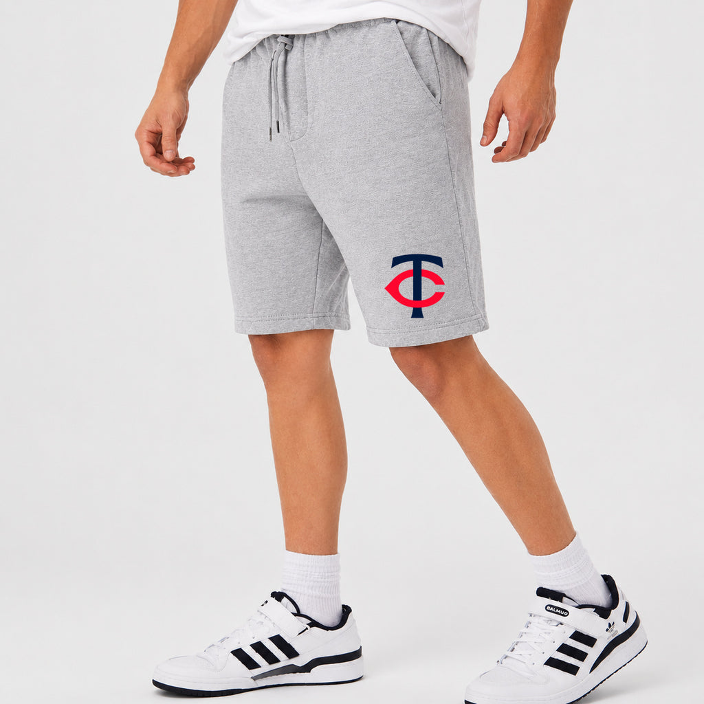 Men's Minnesota Twins Cotton Shorts - Gray