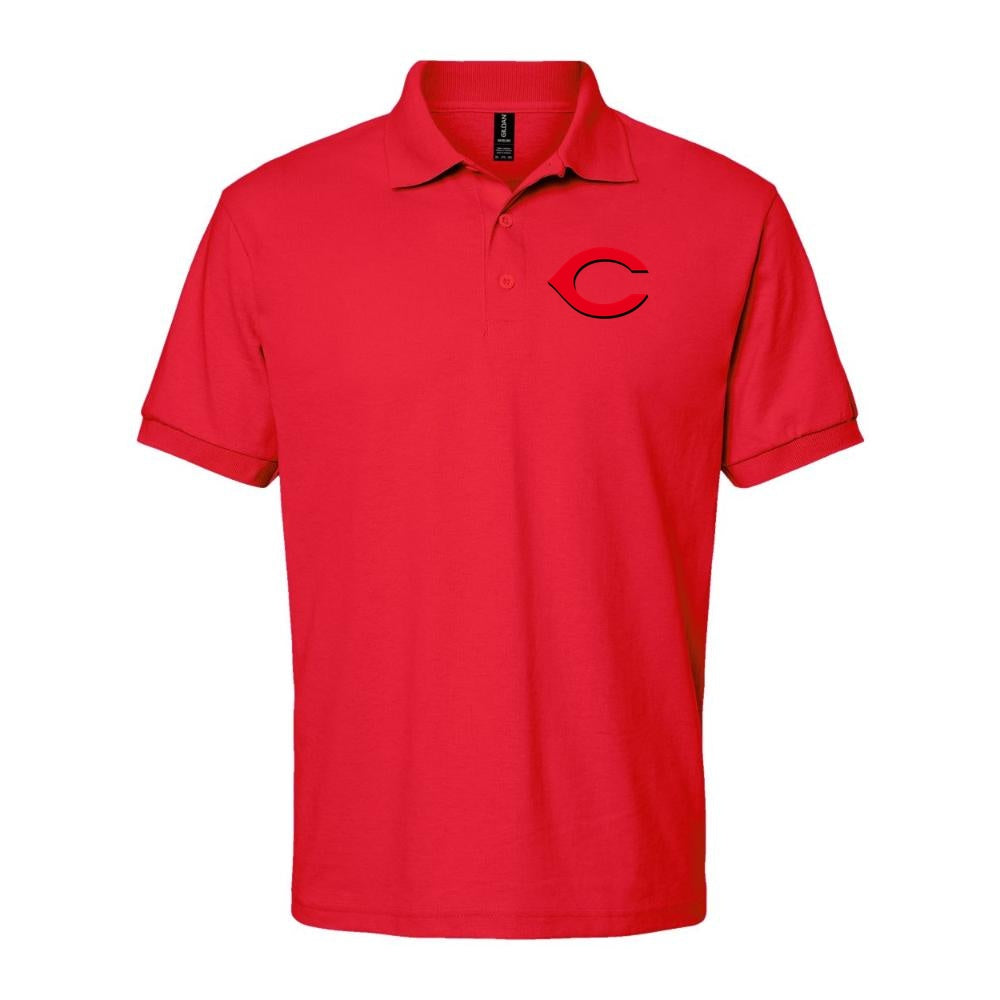 Men's Cincinnati Reds Dry Blend Polo - Red