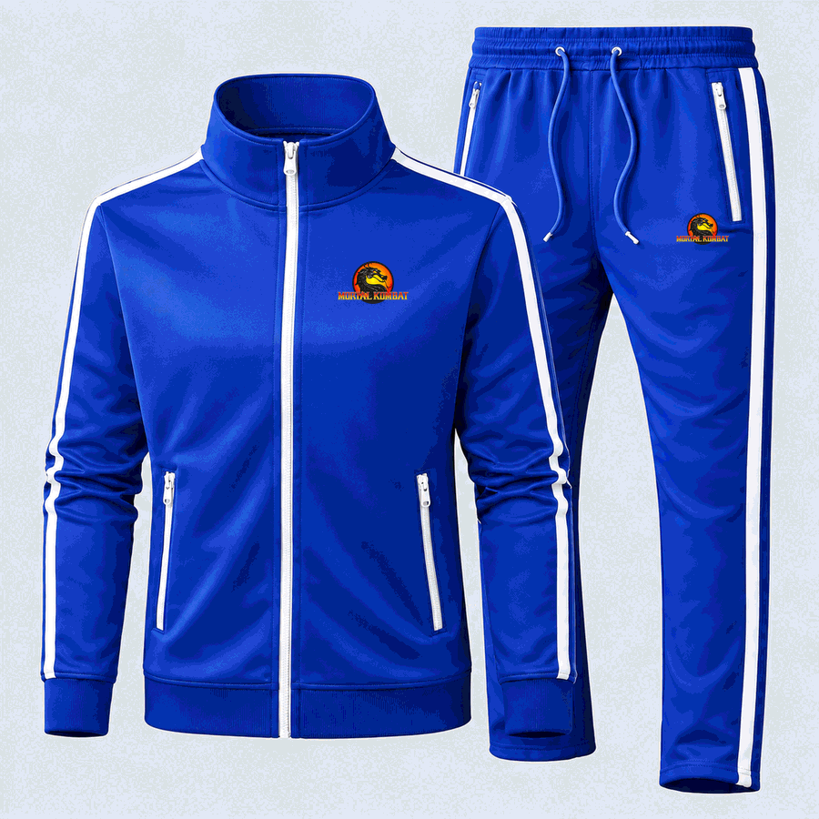Mortal Kombat tracksuit in Royal Blue