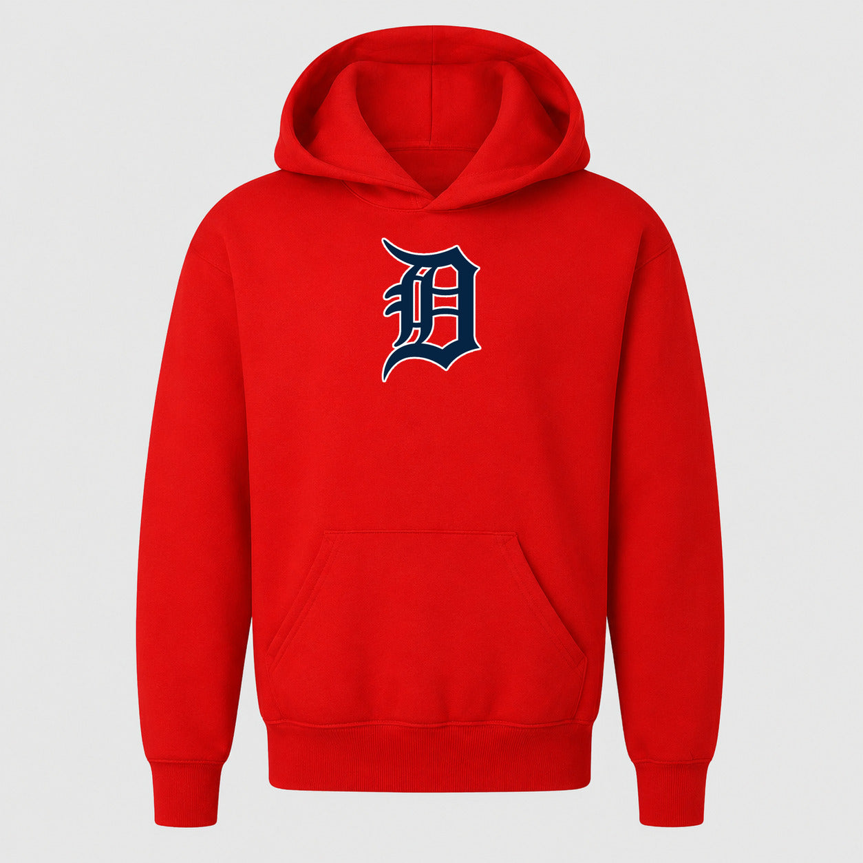 Youth Detroit Tigers Pullover Hoodie - Red