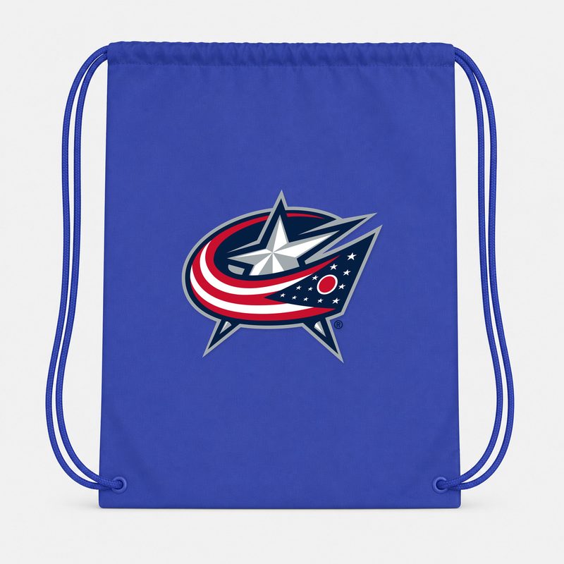 Columbus Blue Jackets Drawstring Bag - Blue