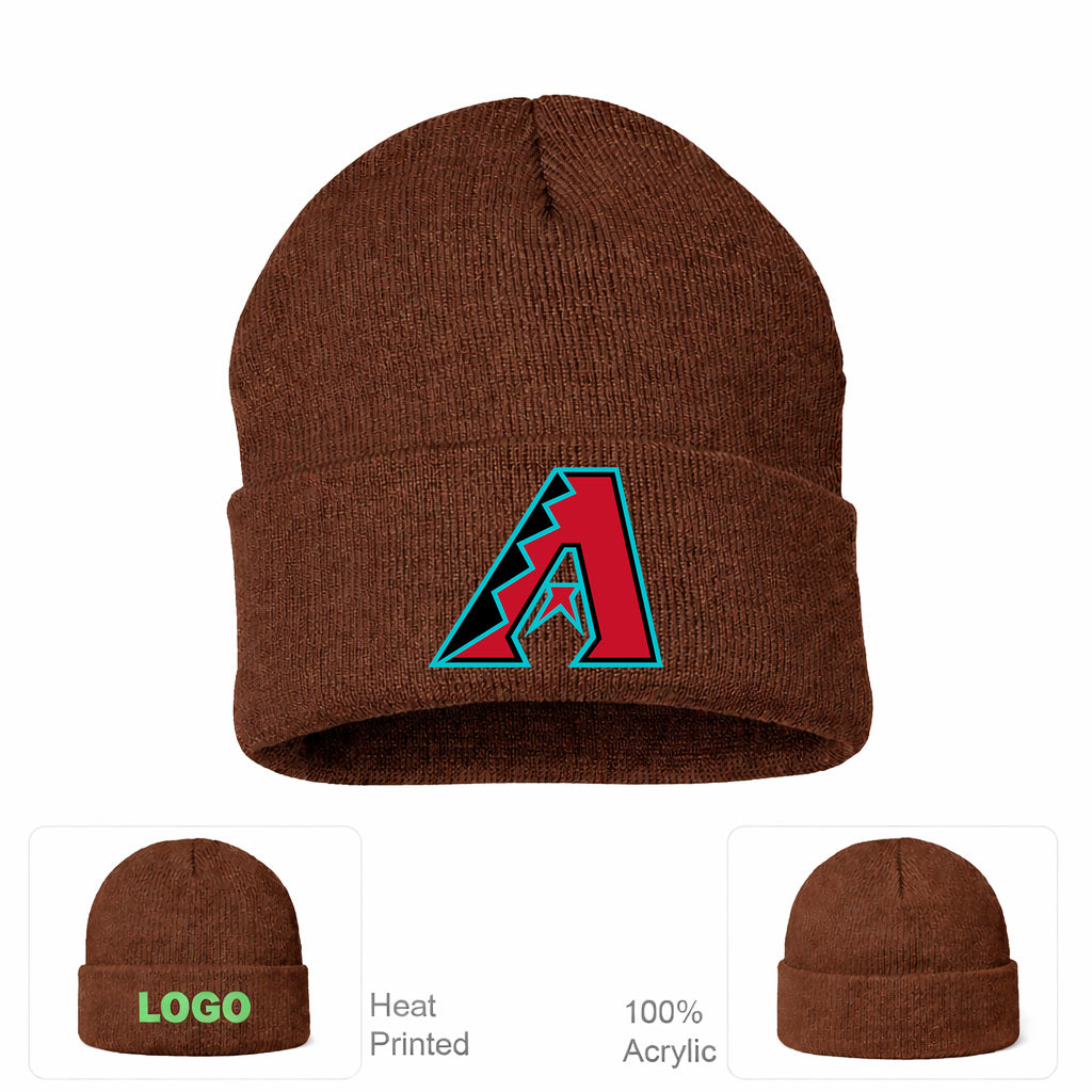 MLB Arizona Diamondbacks Beanie Hat - Brown
