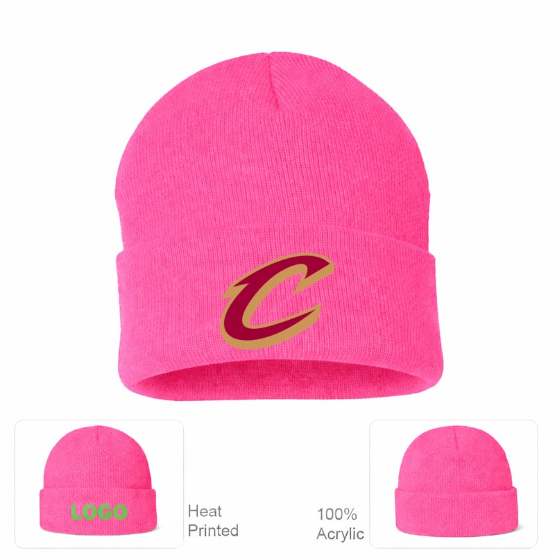 Cleveland Cavaliers Pink Beanie Hat