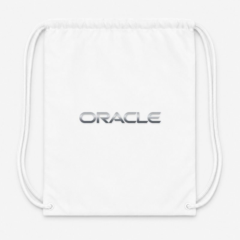 Oracle Formula 1 Drawstring Bag - White