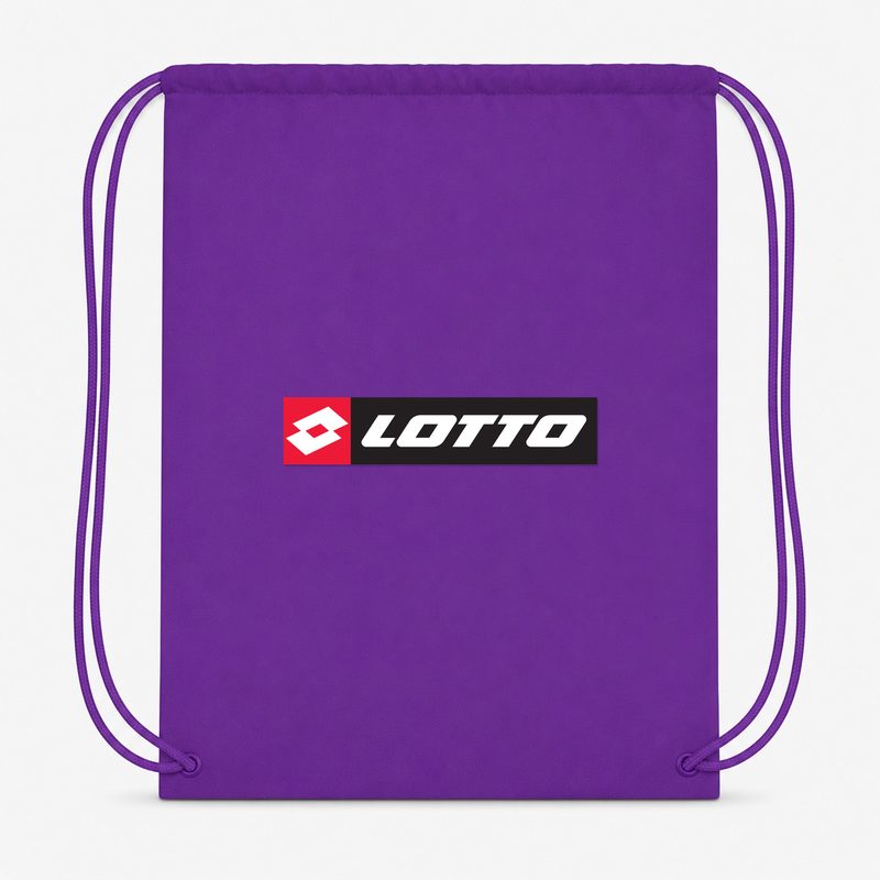 Lotto Drawstring Bag - Purple