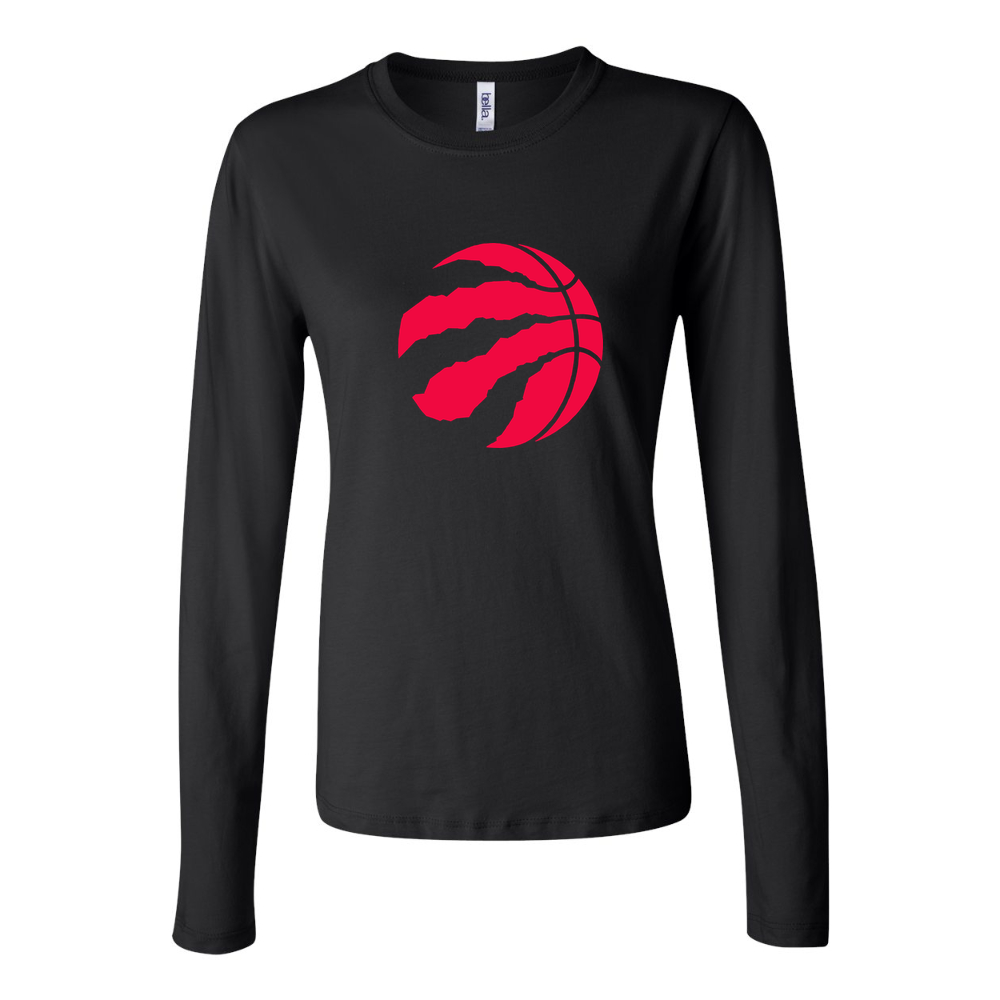 Women's Toronto Raptors Long Sleeve T-Shirt - Black
