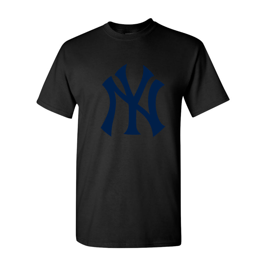 Men's New York Yankees Cotton T-Shirt - Black