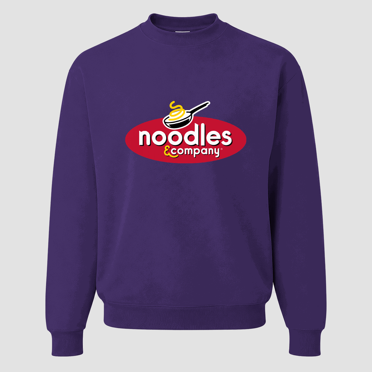 Men's Noodles & Company Crewneck Sweatshirt - Purple