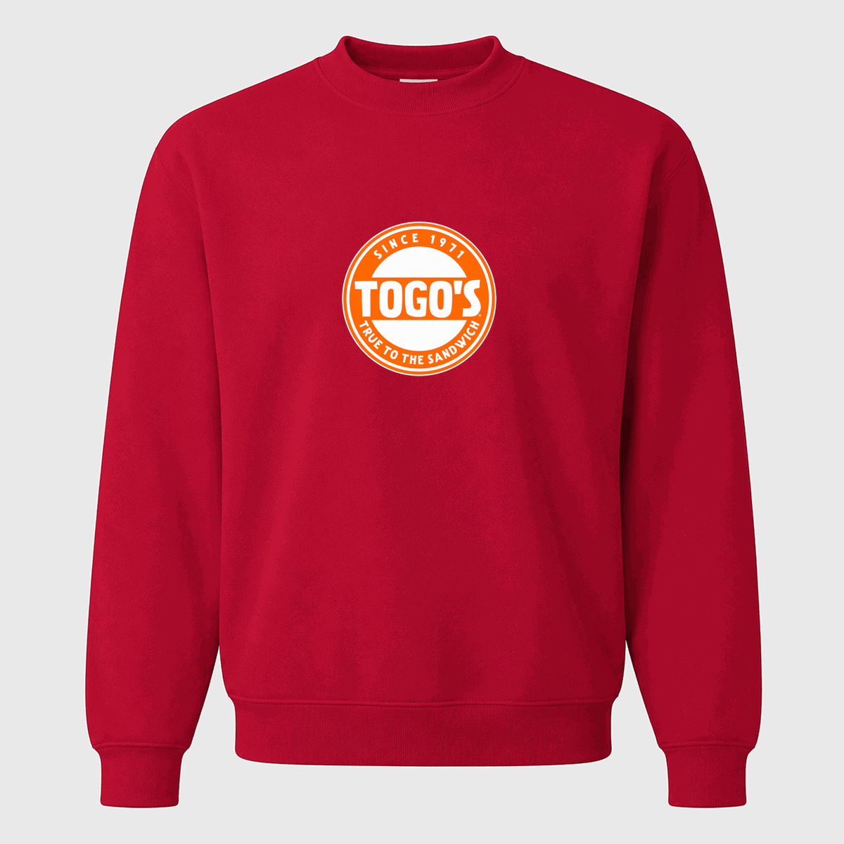 Men's Togo's Crewneck Sweatshirt - Red