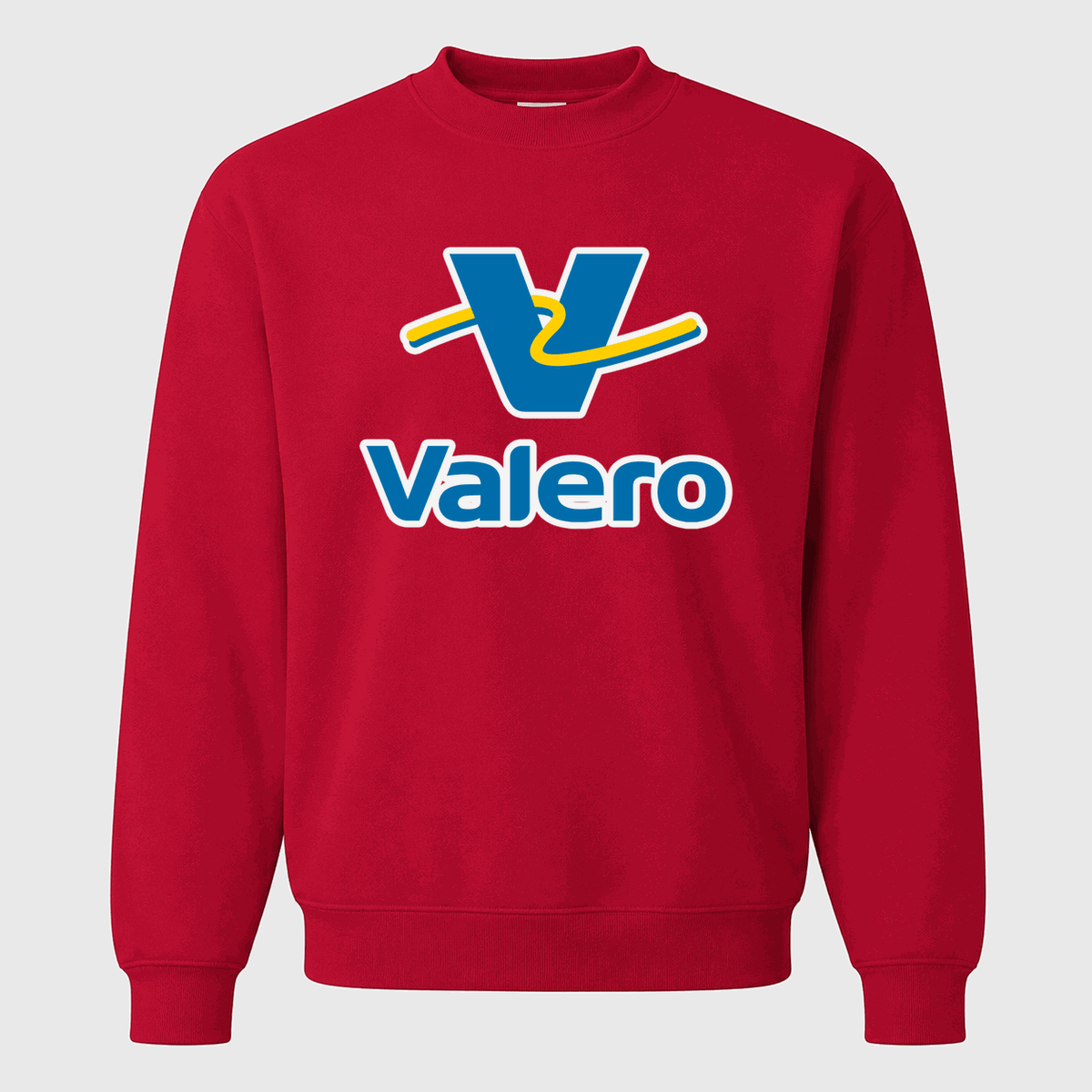 Men's Valero Crewneck Sweatshirt - Red