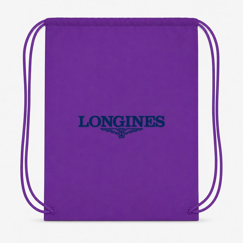 Longines Drawstring Bag - Purple