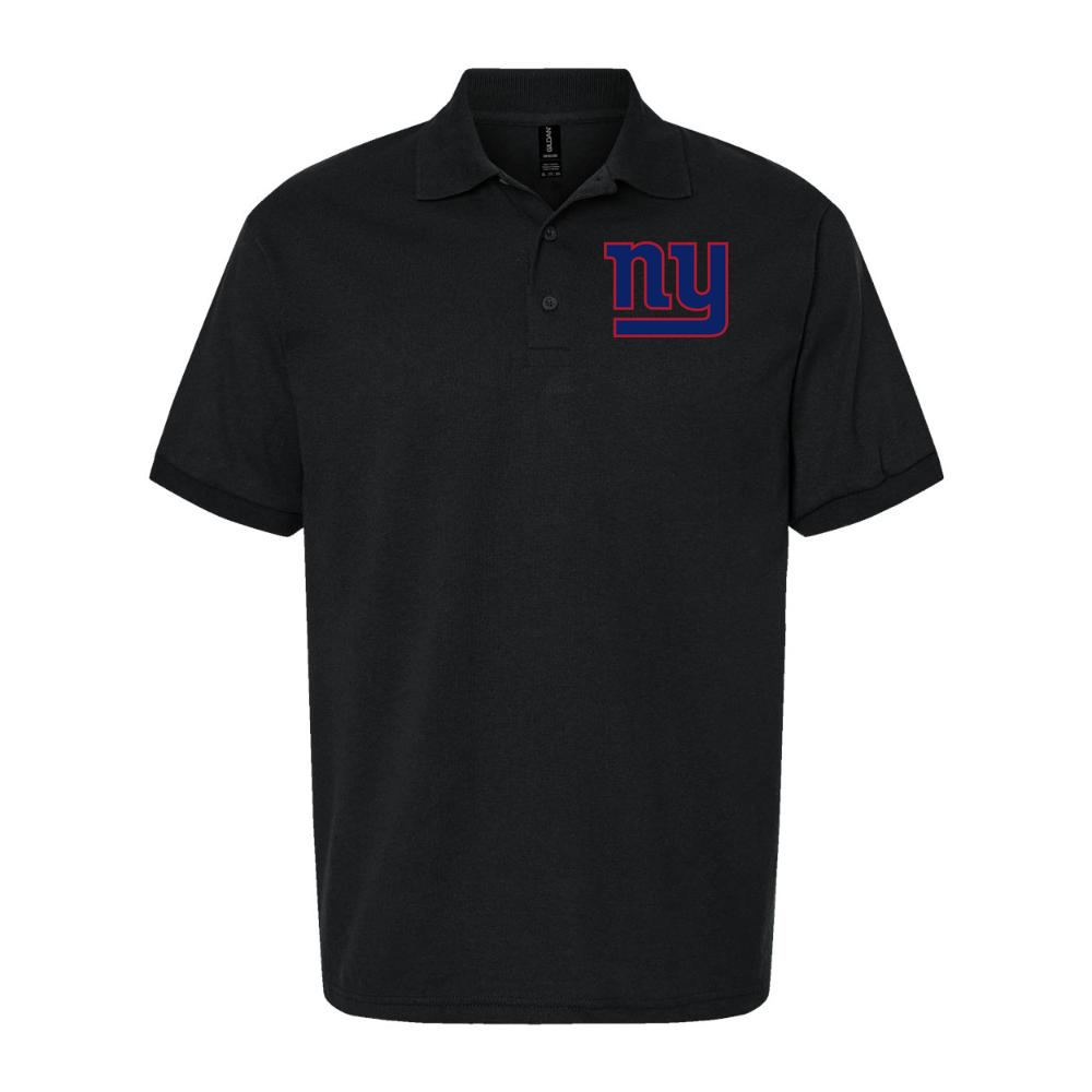 Men's New York Giants Dry Blend Polo - Black