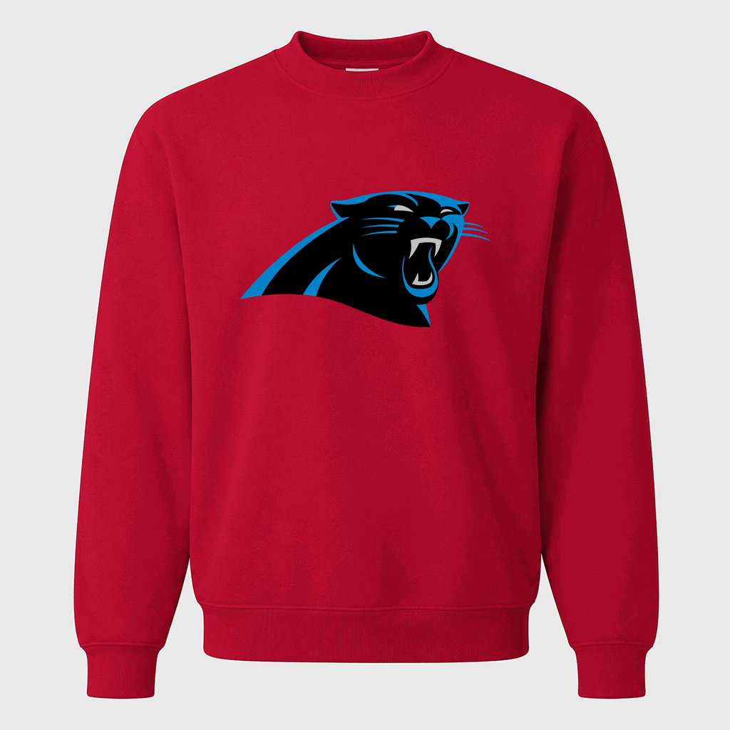 Men's Carolina Panthers Crewneck Sweatshirt - Red